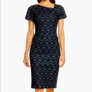 Maggy London Bonded Lace Sheath Dress